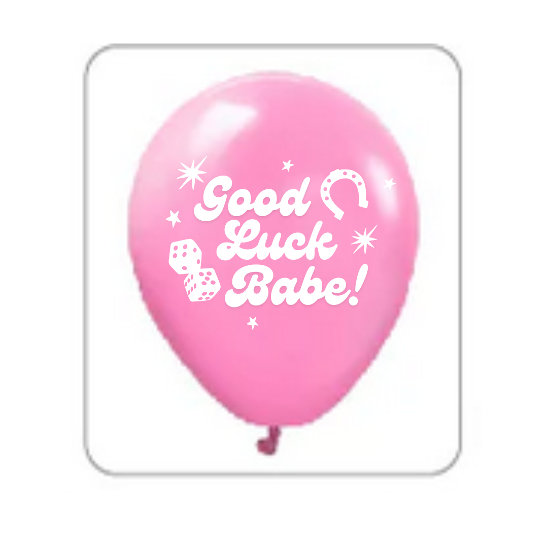 Sweet and Snarky Latex Balloon
