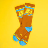 Gumball Poodle Gym Socks 'Bird Nerd'