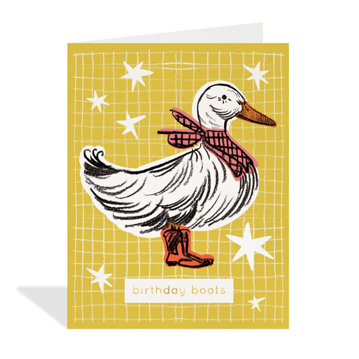 HalfPenny Postage Birthday Card - Birthday Boots
