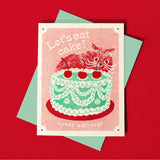 Let's Eat Cake - Birthday Card