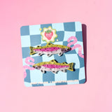 Not Picasso Rainbow Trout Hair Clip Set