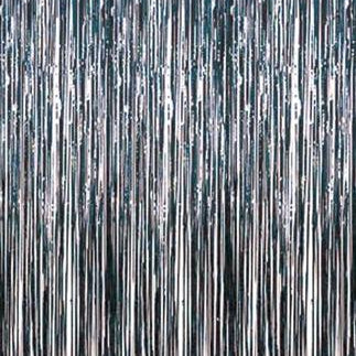 Metallic Foil Fringe Curtain - Eight Colors Available!