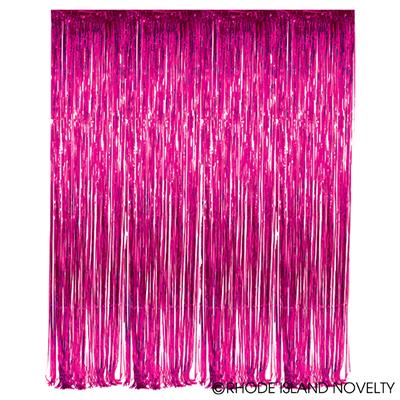 Metallic Foil Fringe Curtain - Eight Colors Available!