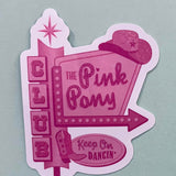 Pink Pony Club Sticker