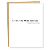 Apocalypse Everyday Card