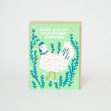 Birthday Card - Spring Chicken