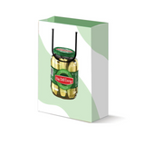 Drawn Goods Large Gift Bag -  Big Dill Pickle Energy