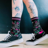'Fuck Around and Find Out' Women's Crew Socks