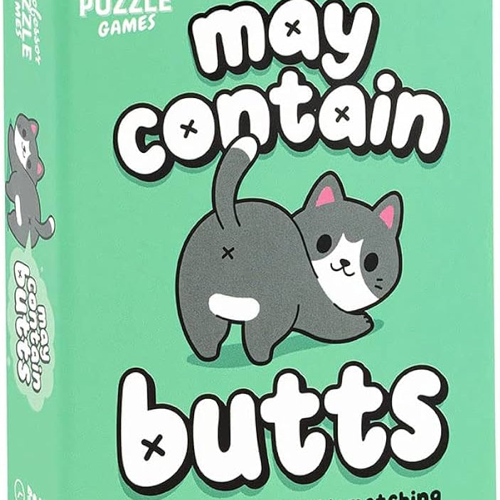 May contain butts card game professor puzzle