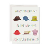 Red Cap Father's Day Card -  All the Hats