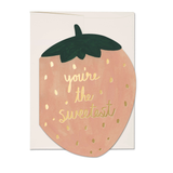Love/Anniversary Card - Strawberry You're the Sweetest