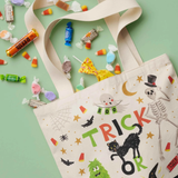 Rifle Paper Canvas Tote - Halloween Parade