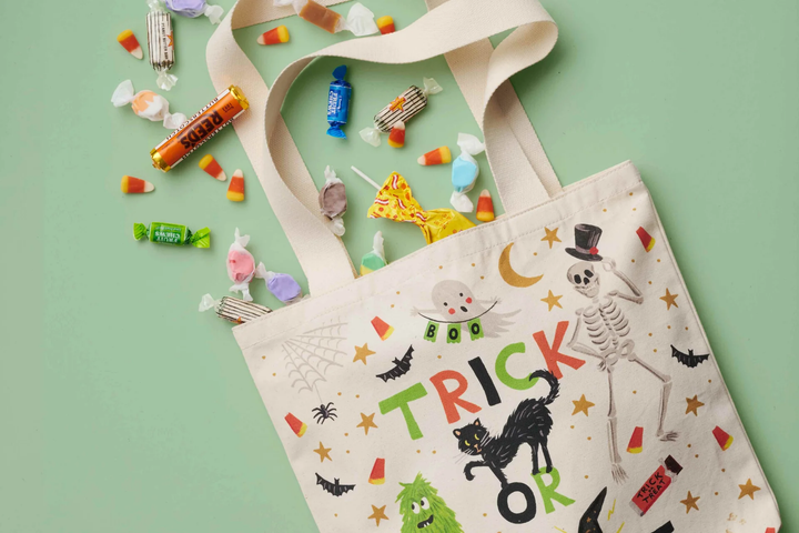 Rifle Paper Canvas Tote - Halloween Parade