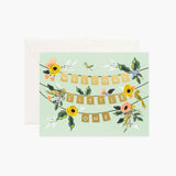 Rifle Paper Co. Baby Card - Welcome Garland