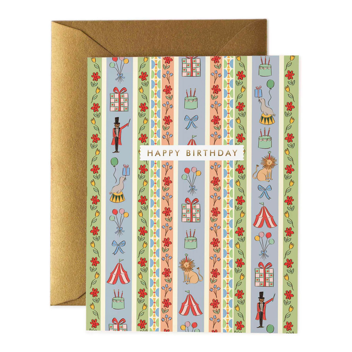 Rifle Paper Co. Birthday Card -  Carnival