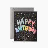 Rifle Paper Co. Birthday Card -  Mylar Balloons