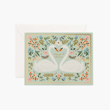 Rifle Paper Co. Wedding Card - Always & Forever Swans