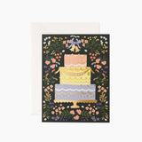 Rifle Paper Co. Wedding Card - Woodland Cake