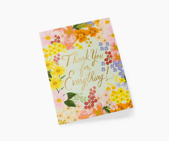 Rifle Paper Thank You Card Margaux