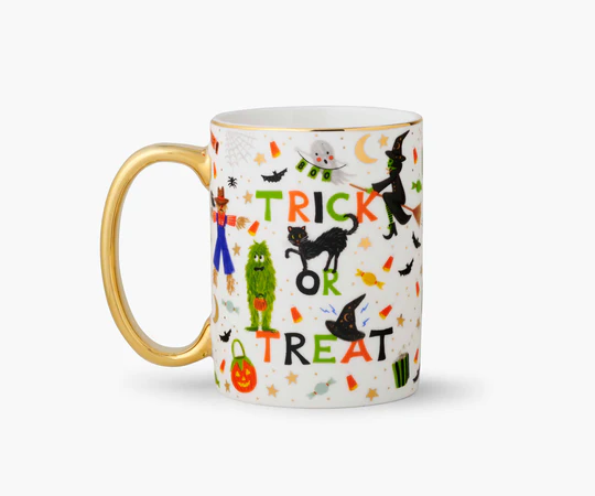 Rifle Porcelain Mug Halloween Parade