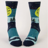 Blue Q Men's Socks 'Dragons & Wizards & Shit'