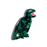 Solar Eclipse Hand-painted T-Rex Dinosaur Hair Claw