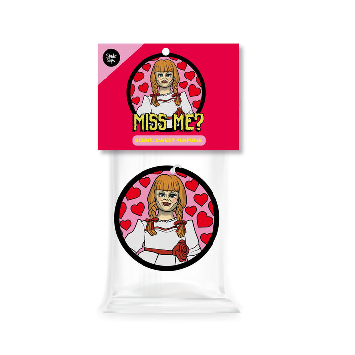 Miss Me? Annabelle Doll Halloween Air Freshener