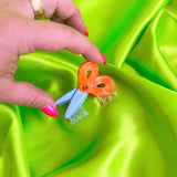 The Peach Fuzz Mini Scissors Hair Claw