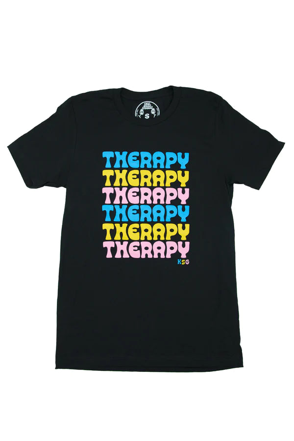 Therapy Tee Shirt - Black