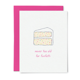 Tiny Hooray Birthday Card -  Funfetti