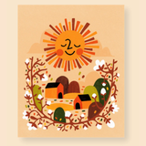 Collin Williams 8x10 Art Print -  Village