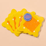 Cracker Vellum Coasters - With Cheese (Set of 4)