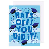 The Social Type Graduation Card - Hats Off