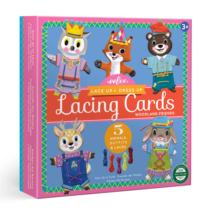 Lacing Cards - Woodland Friends