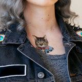Punk Cat Tattoo Pairs