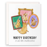 Liyana Studio Birthday Card - Multiverse Dog Party