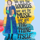Virginia Woolf Sticker
