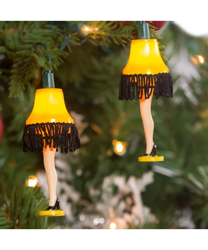 Kurt S. Adler A Christmas Story Leg Lamp Light Set of 10