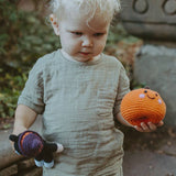 Black Cat Handcrafted Crochet Rattle