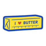 I Love Butter Sticker