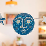 Man on the Moon Sewn Garland