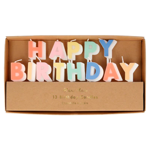 Happy Birthday Candle Set