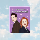 You're X-hilarating - Love Anniversary Card