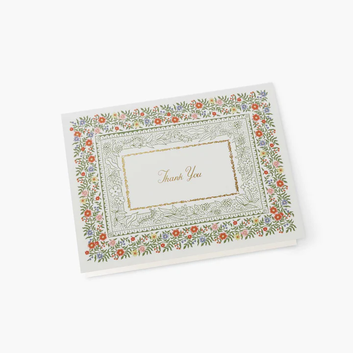 Rifle Paper Co. Thank You Card Boxed Set - Rosette
