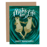 Otters - Love/Anniversary Card