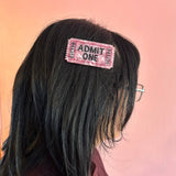 Ticket Hair Clip