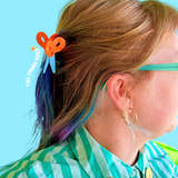 The Peach Fuzz Mini Scissors Hair Claw