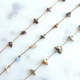Gemma Necklace - Dalmatian Jasper