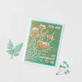 You Are So Important Friendship/Encouragement Card