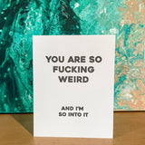 So Weird - Love Card